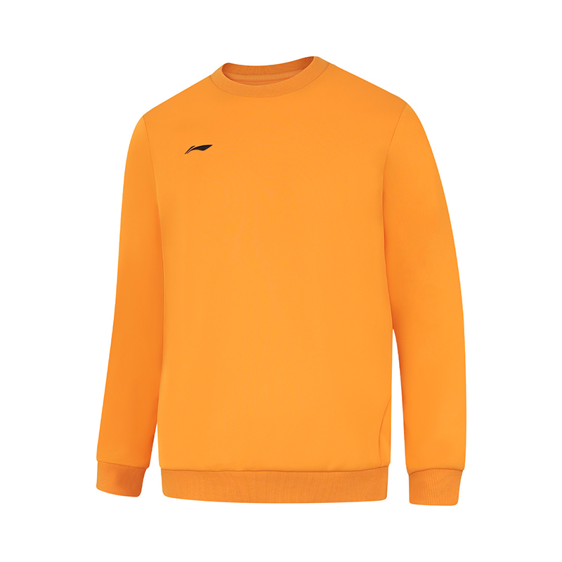 2024冬正品李寧團(tuán)購(gòu)男女圓領(lǐng)套頭無(wú)帽衛(wèi)衣AWDUB25-6